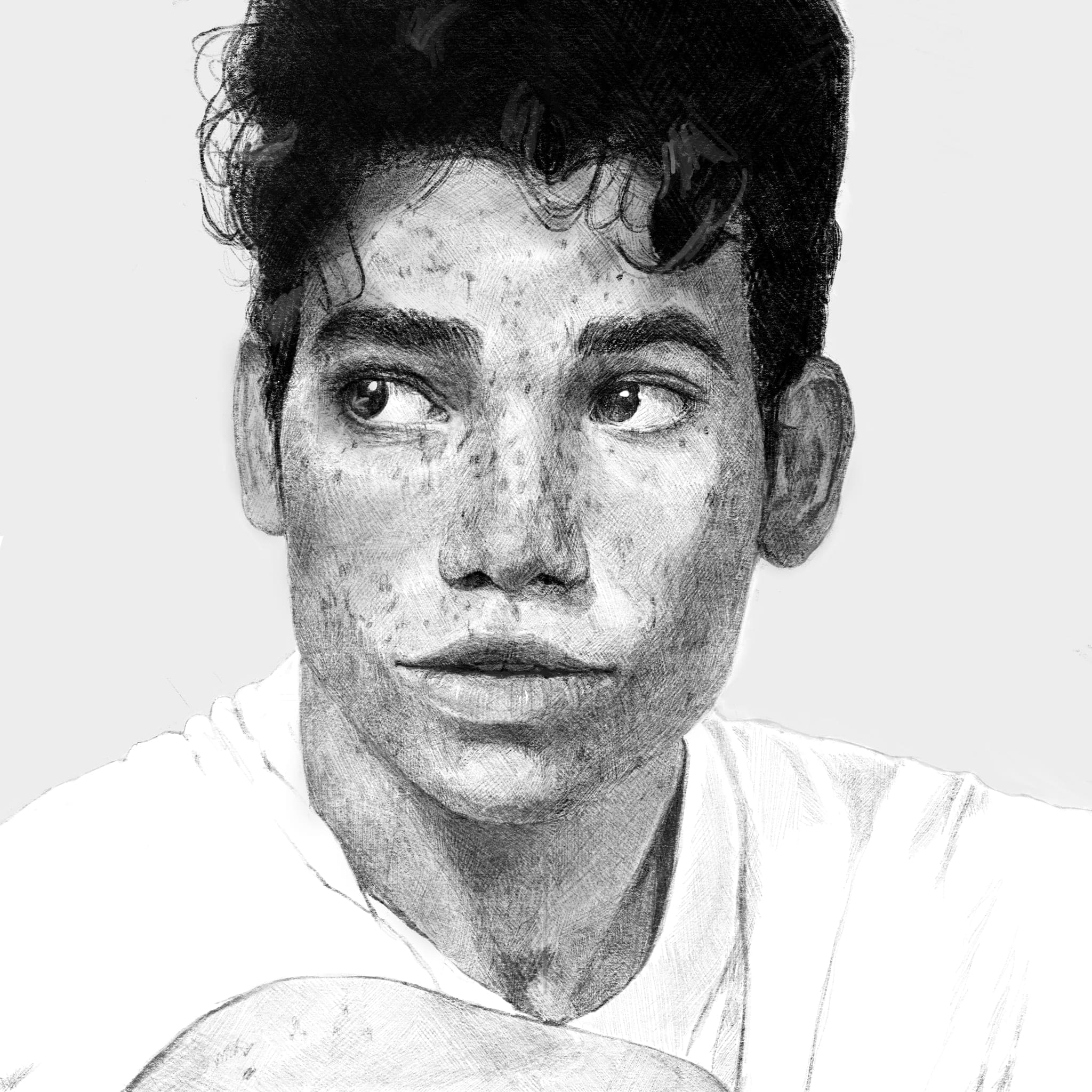 Digital portrait of Cameron Boyce